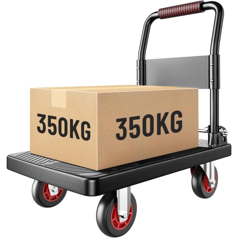 Carrinho Plataforma Dobrável BEMMY 90x60cm | Capacidade 350kg