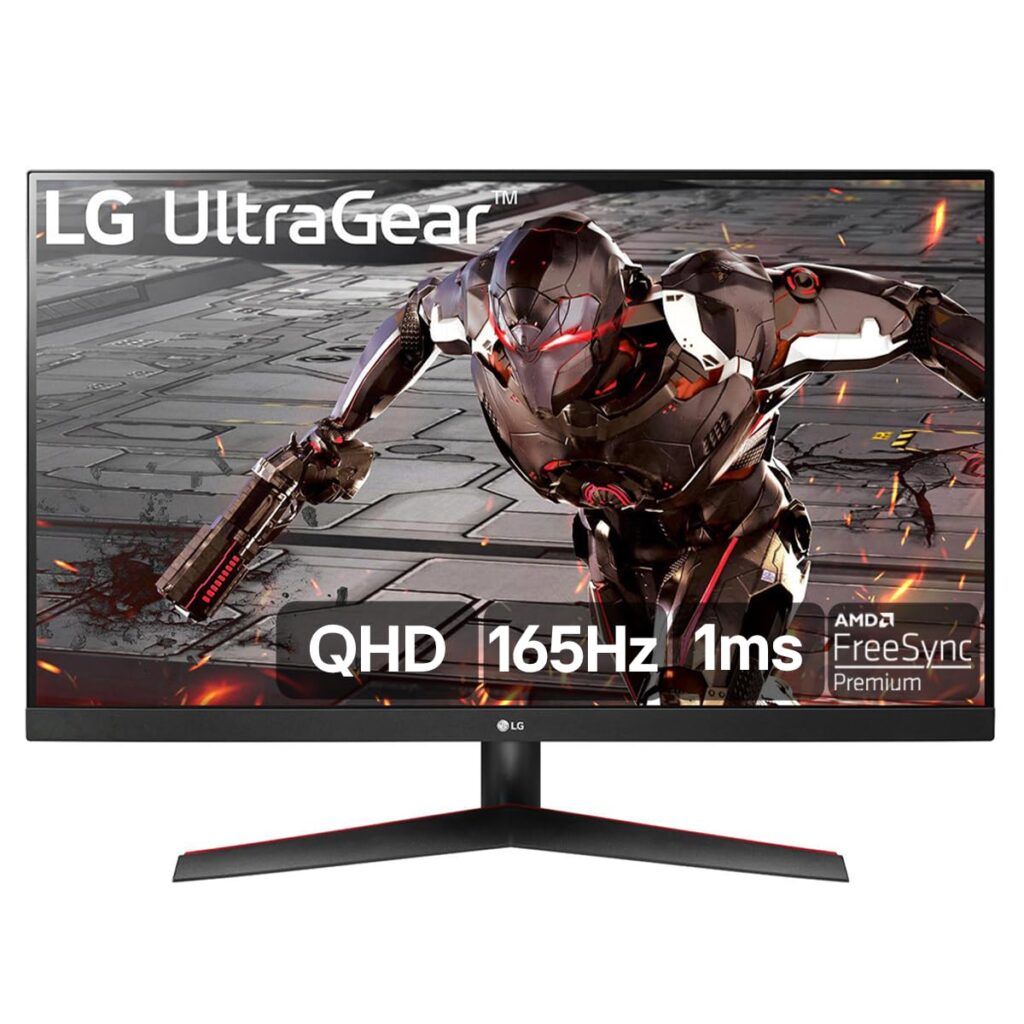 Monitor LG UltraGear 32″ QHD 165Hz | 32GN600, 1MS (MBR), HDR10, FREE SYNC