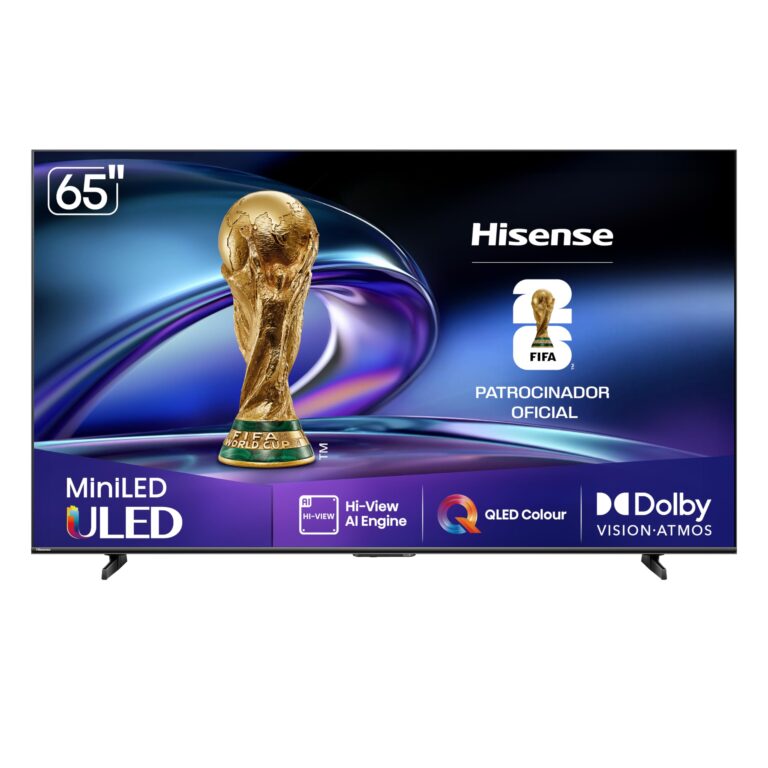 Smart TV Hisense 65U6QV 65″ | 4K | Mini LED | Dolby Vision IQ | HDR10+ | Dolby Atmos | Modo Filmmaker