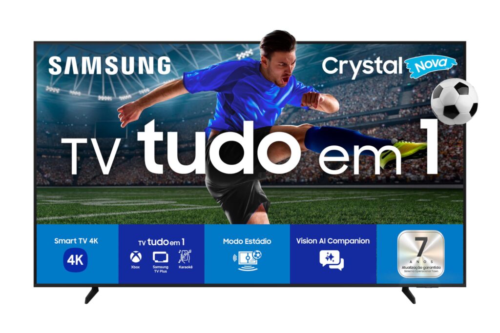 Smart TV Samsung 85″ Crystal UHD 4K U8100F | 2025