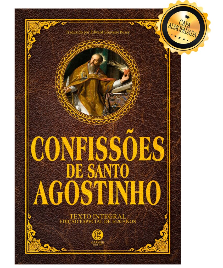 Confissões de Santo Agostinho – Edição de Luxo Almofadada