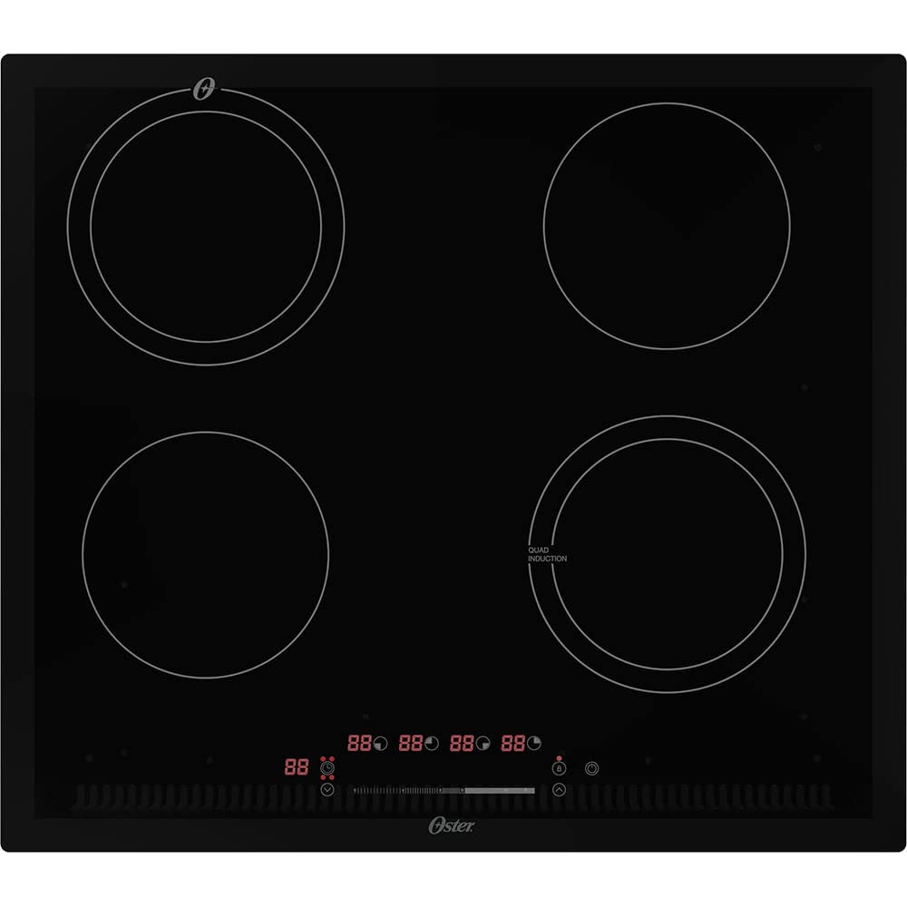 Cooktop por Indução Oster OTOP402 | 4 Bocas | Touch Screen | 220V