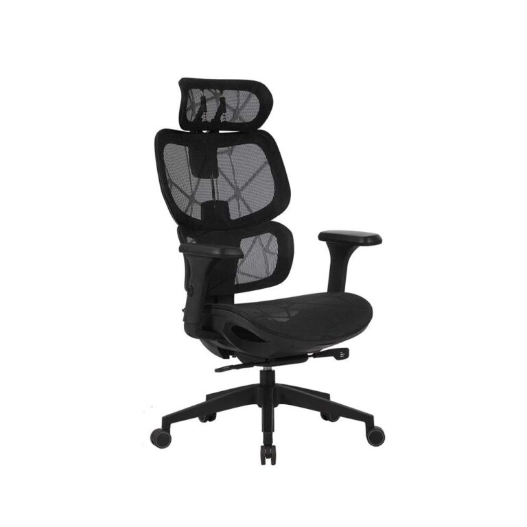 Cadeira Elements Siggy Preta | Ergonômica