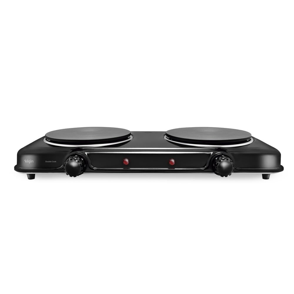 Cooktop Elétrico Elgin Double Cook | 2 Bocas | Portátil | 220V