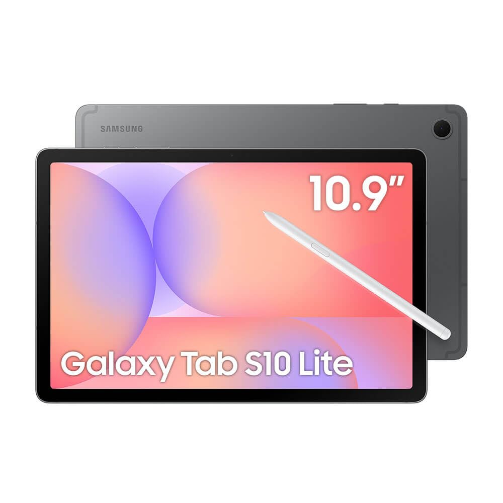 Tablet Samsung Galaxy Tab S10 Lite WiFi, 256GB, 8GB RAM, Tela 10.9″, S Pen e Capa Smartbook Cover Inclusas