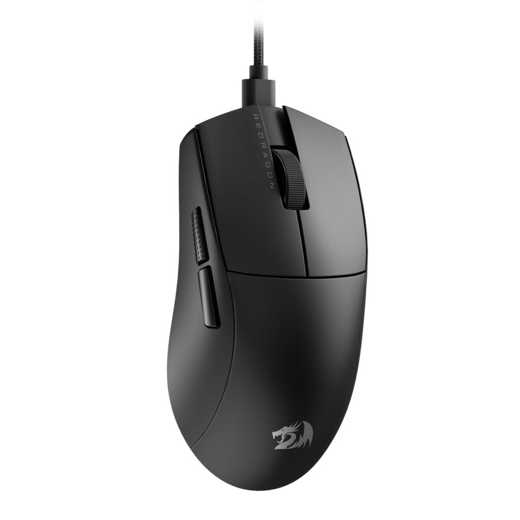 Mouse Gamer Redragon K1ng 1K | PAW3327 | 12.400 DPI | USB-C Removível | M724