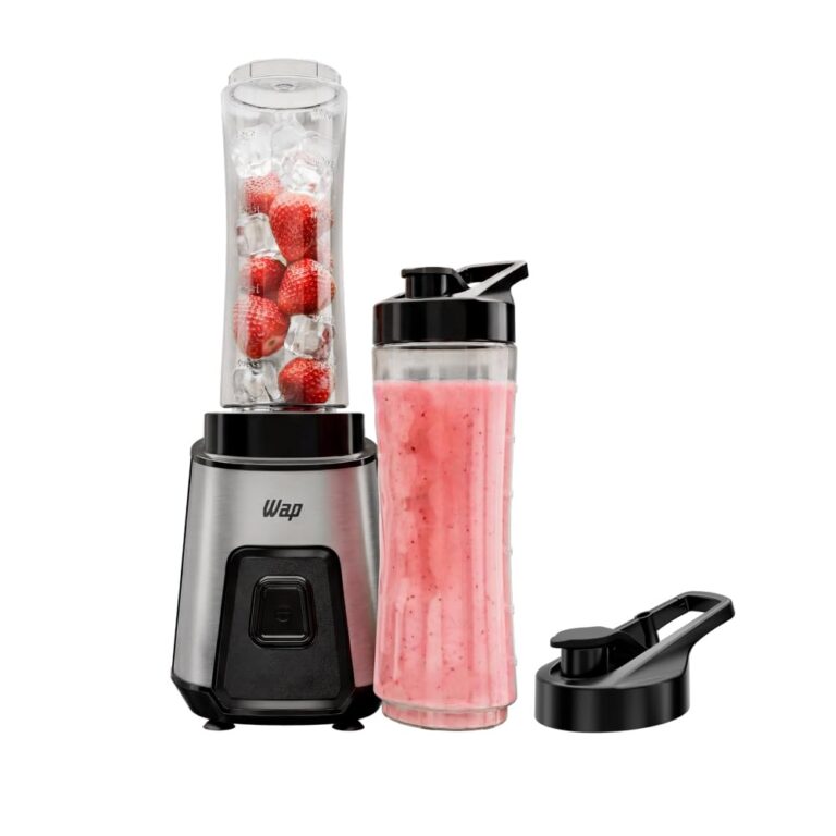 Mini Liquidificador Portátil WAP Blender Go | 300W | 2 Copos Squeeze | 127V