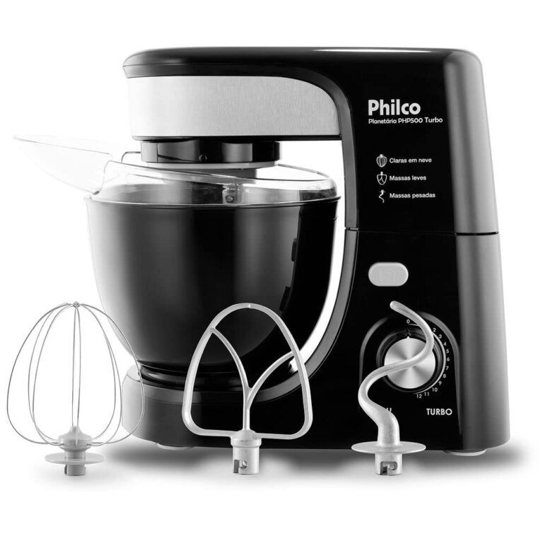 Batedeira Planetária Philco PHP500 Turbo, 700W