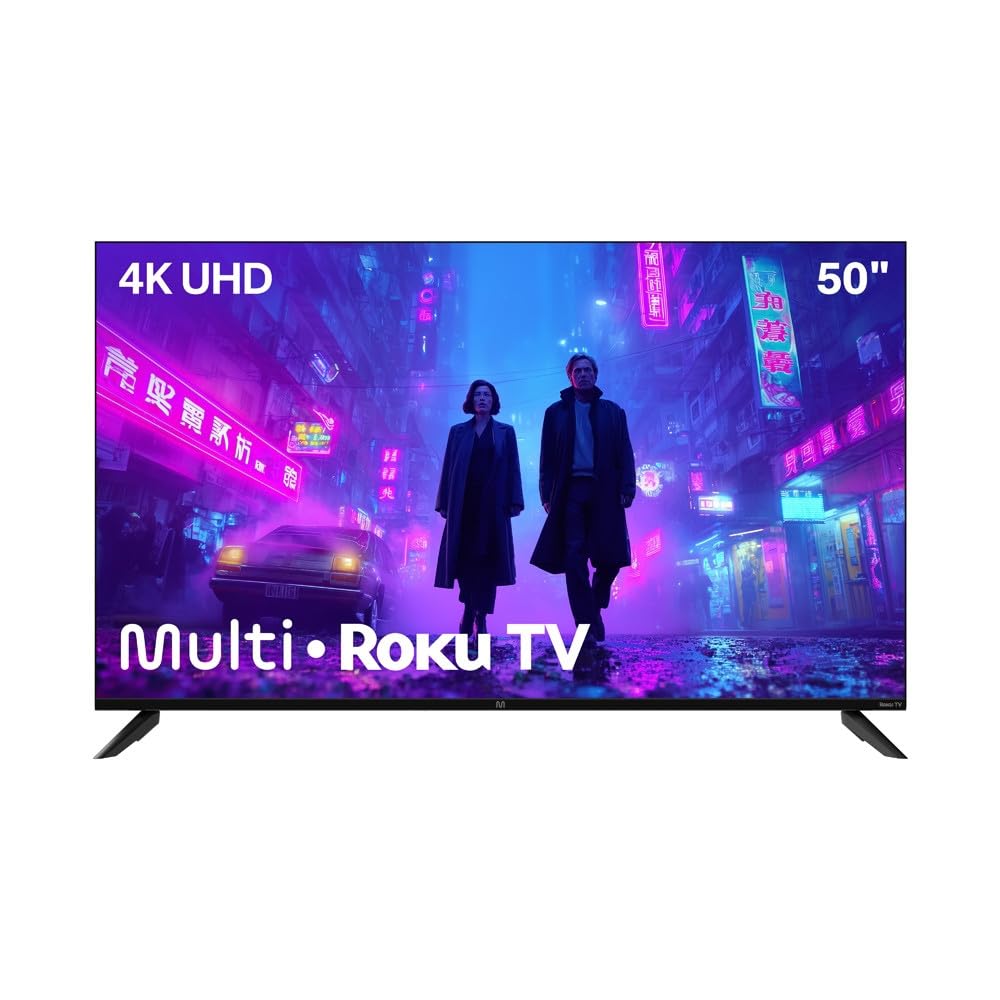 Smart TV Multi 50″ 4K Roku TV | Compatível com Alexa e Google Home