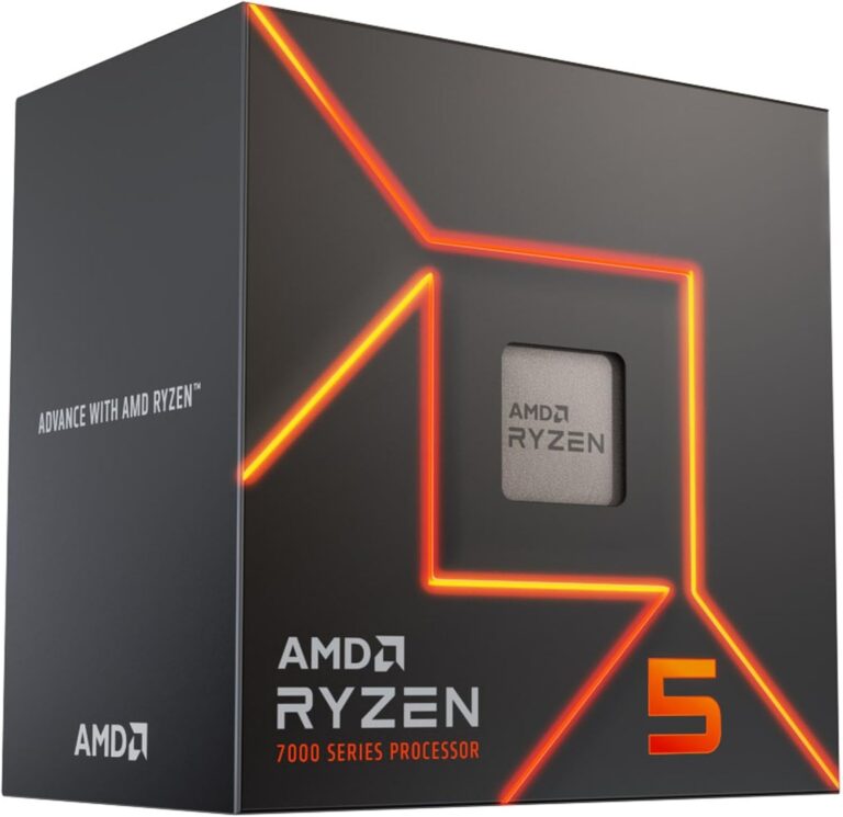 Processador AMD Ryzen 5 7600 | 6 Núcleos | 12 Threads | Cache 38MB | AM5