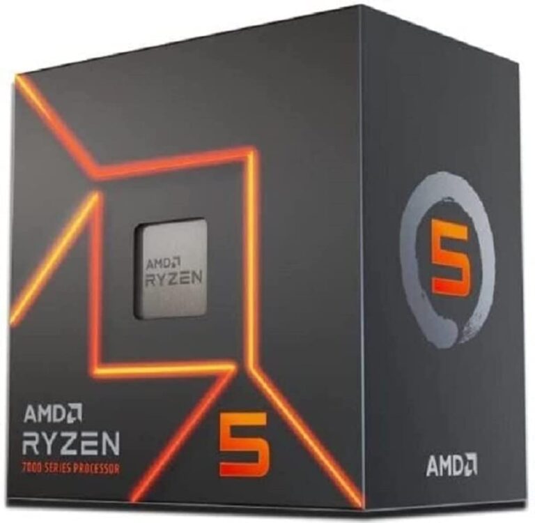 Processador AMD Ryzen 5 7600 | 6 Núcleos | Cache 38MB | AM5 | Turbo 5.2GHz