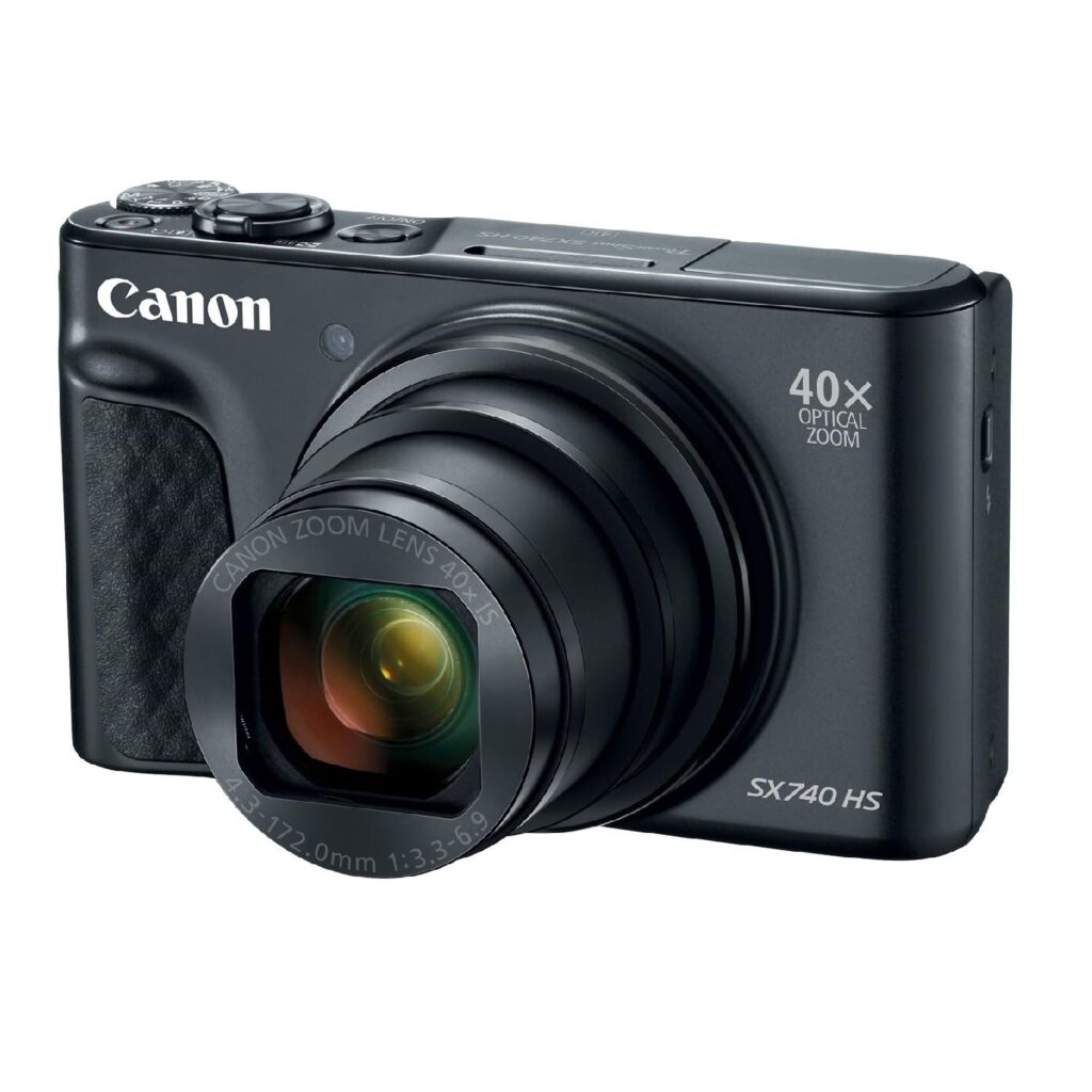 Câmera Canon PowerShot SX740 HS | Zoom Óptico 40x | 4K | Wi-Fi