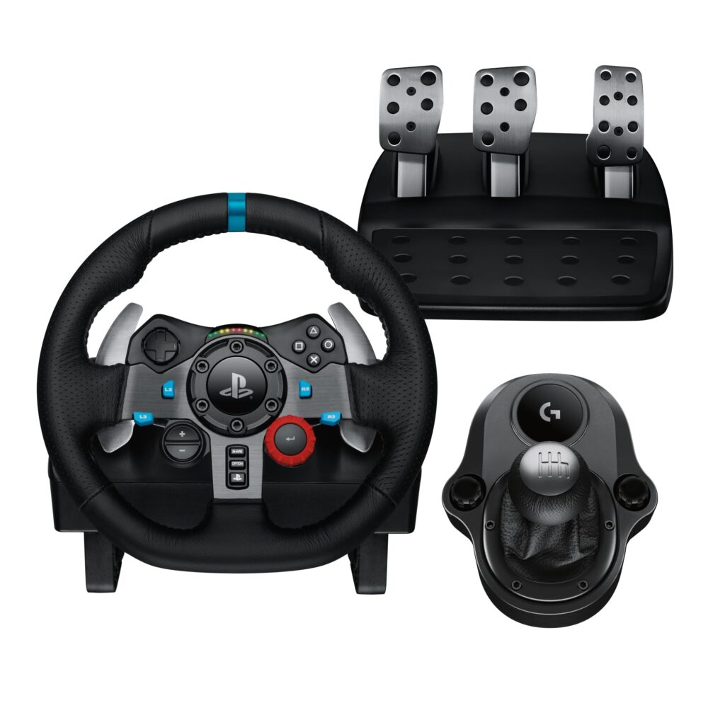 Combo Logitech G29 SE | Volante | Pedais | Câmbio | PS5 | PS4 | PS3 | PC