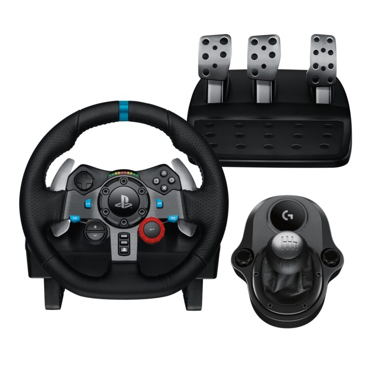 Combo Logitech G29 SE | Volante | Pedais | Câmbio | PS5 | PS4 | PS3 | PC