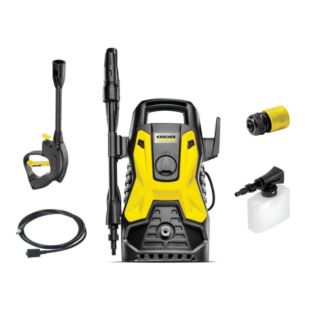 Lavadora de Alta Pressão Kärcher Prática Black | 1500 PSI | 1400W | 300L/h