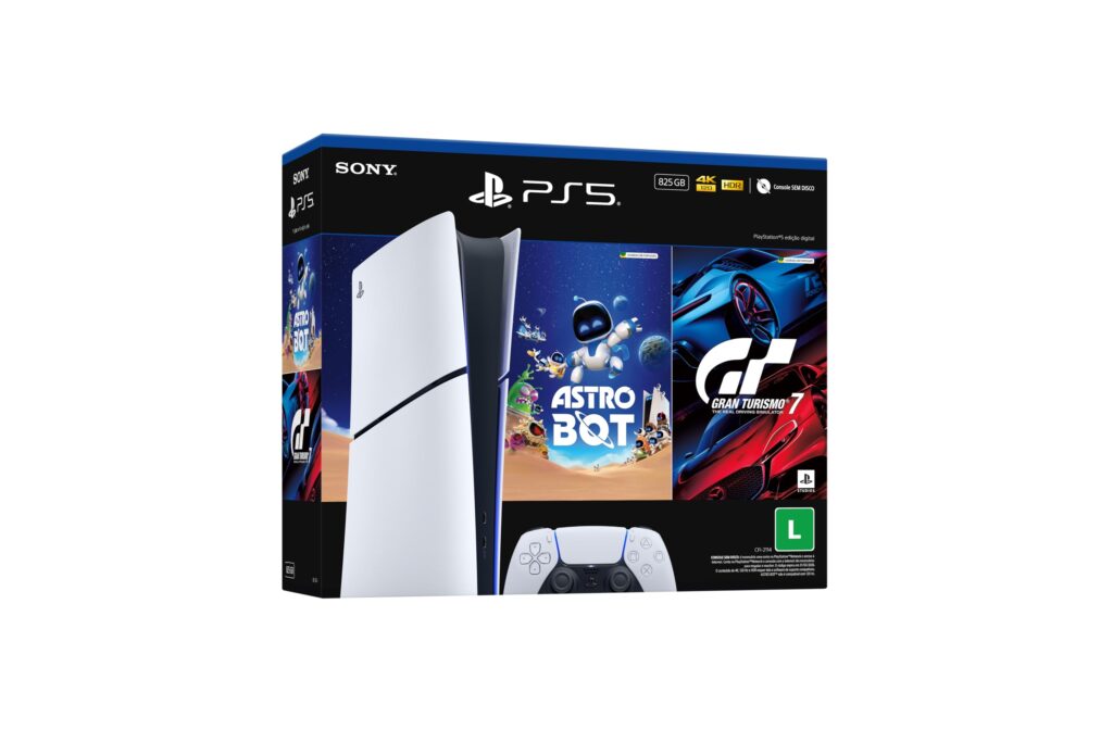 Console PlayStation 5 Slim Digital 825GB | ASTRO BOT + Gran Turismo 7