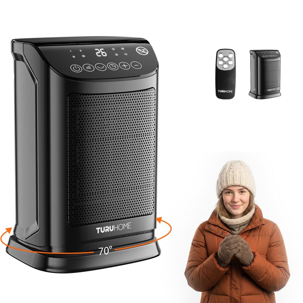 Ventilador e Aquecedor TURU HOME 4 em 1