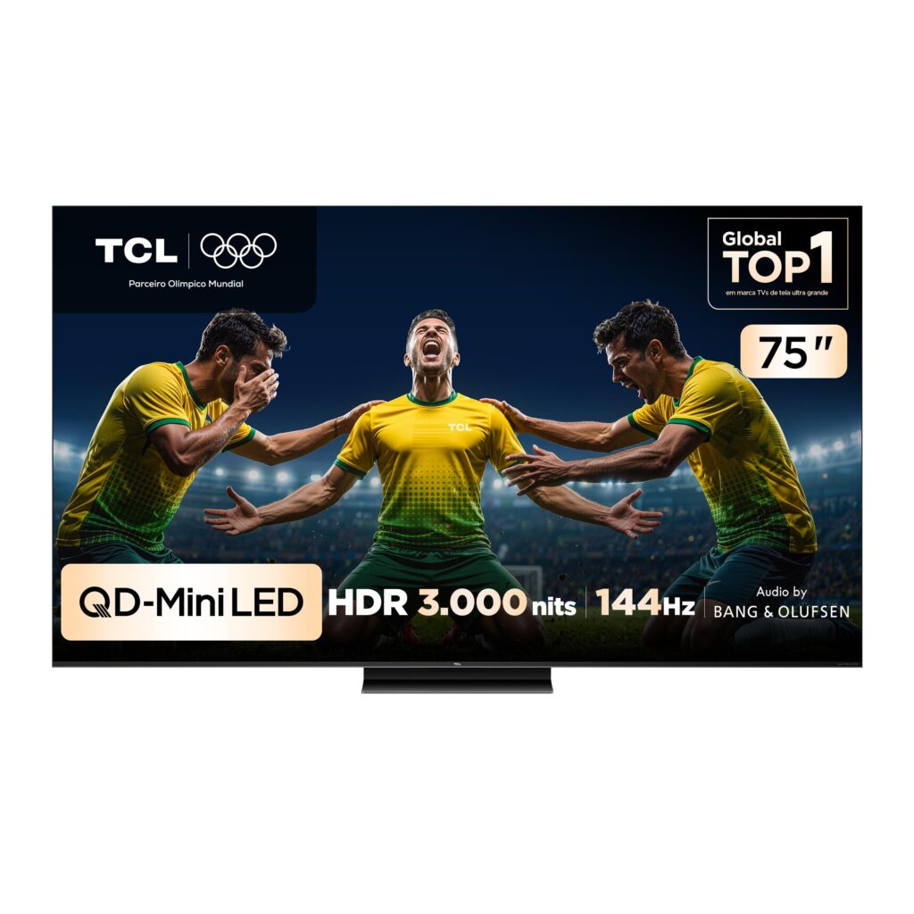 Smart TV TCL 75″ Mini LED QLED 4K | 144Hz | Google TV | 75C7K