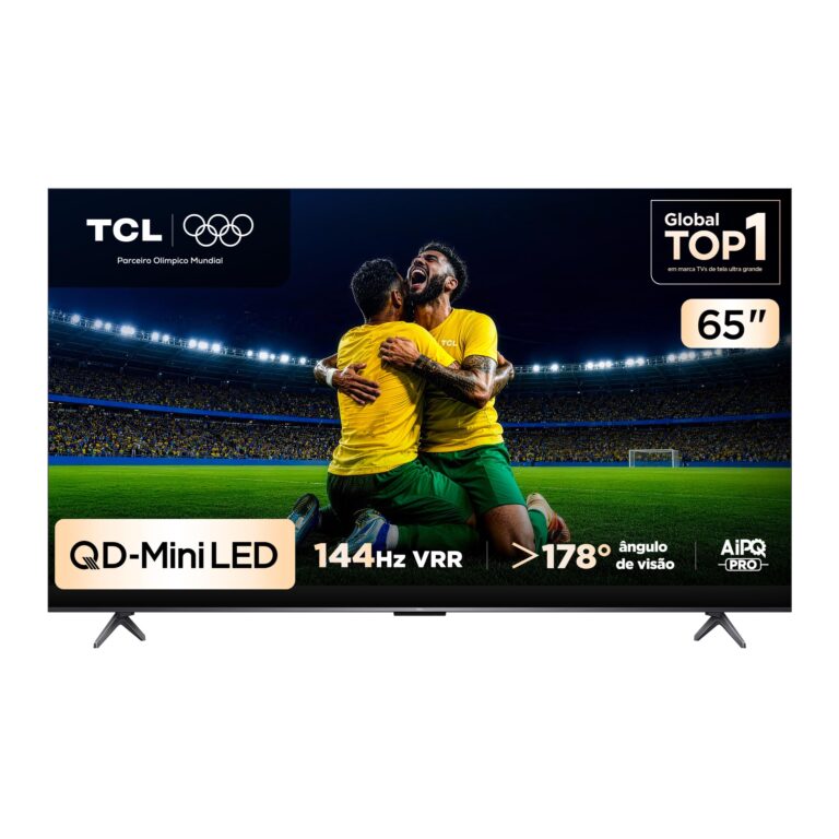 Smart TV TCL 65C6K 65″ | QLED Mini LED | 4K | 144Hz | Google TV | Wi-Fi | Bluetooth