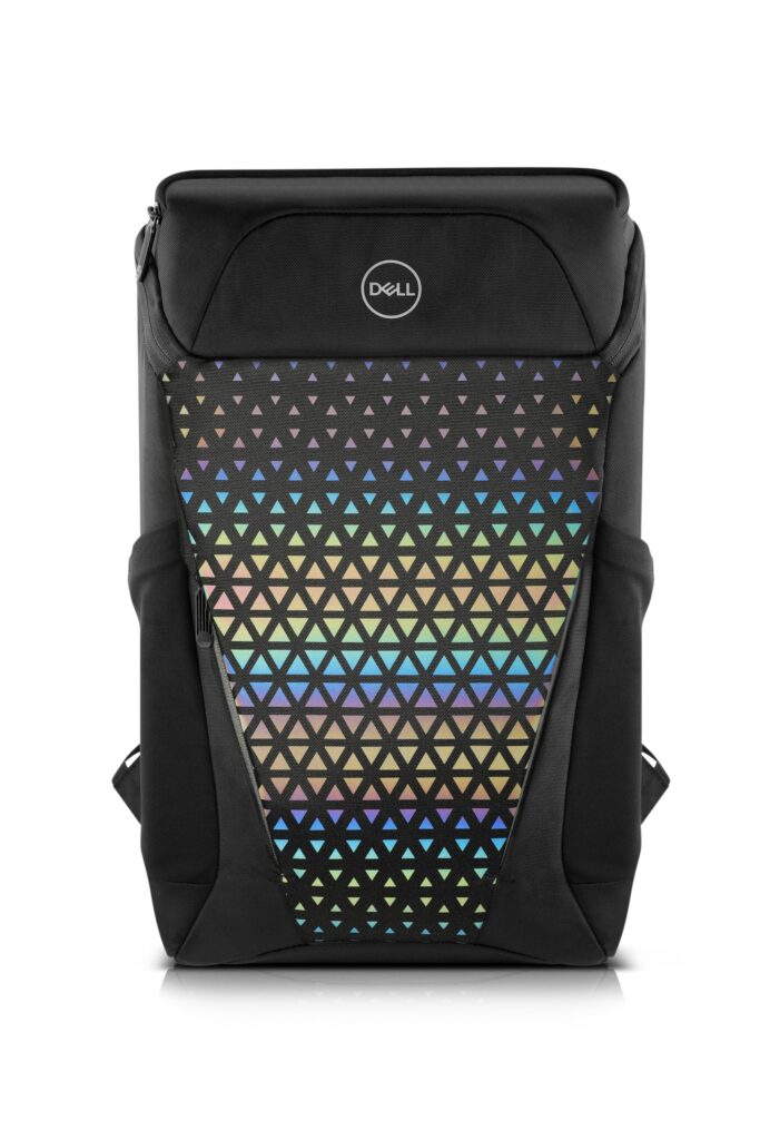 Mochila Dell Gaming Preta | para Notebook até 17.3″, Resistente à Água, Capa de Chuva Integrada