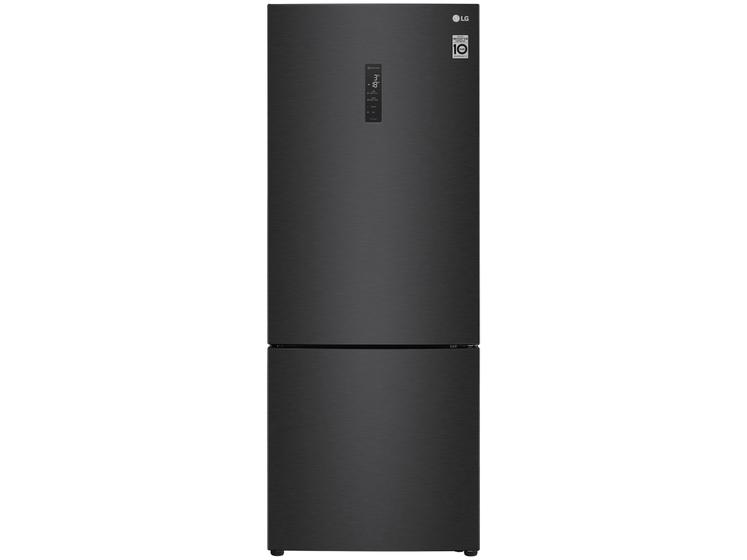 Geladeira Smart LG Frost Free Inverter Inverse | 462L | Black Inox | 220V