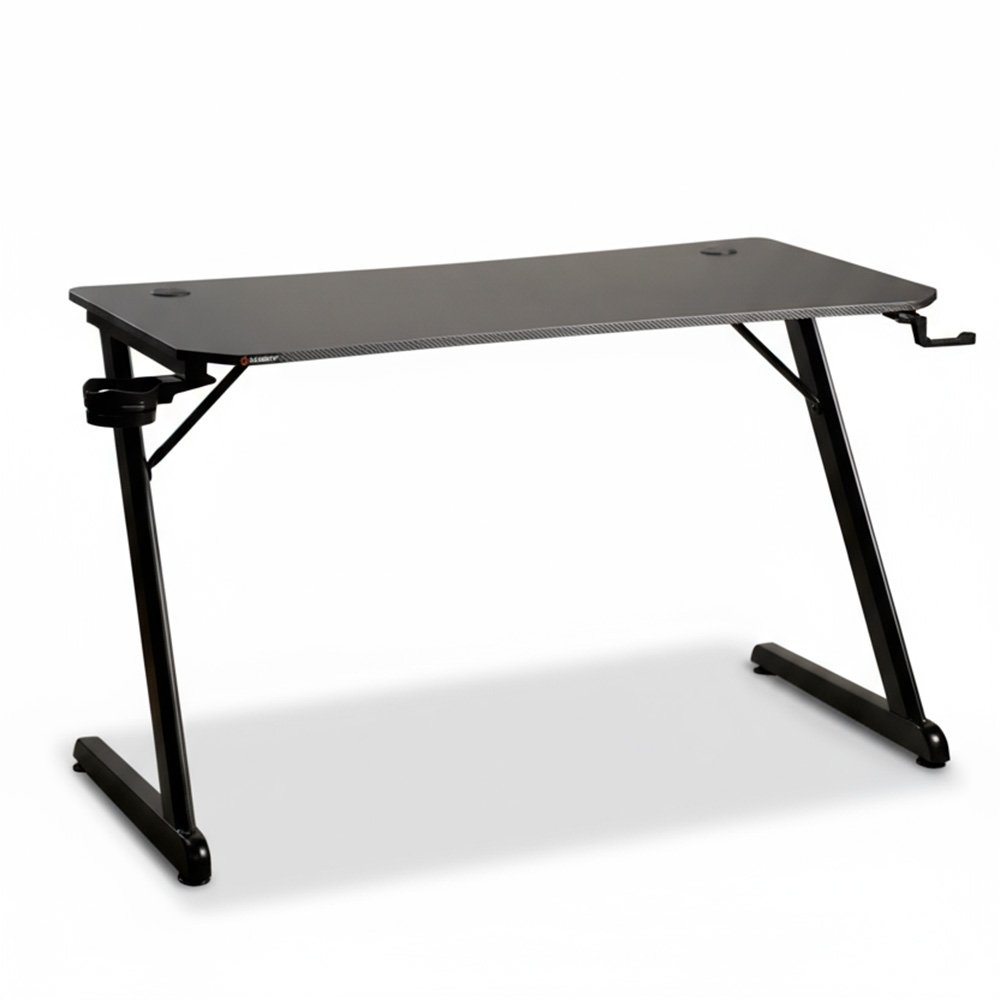 Mesa Gamer Husky Snow HDG100 | Fibra de Carbono | Suporte para Headset e Copo