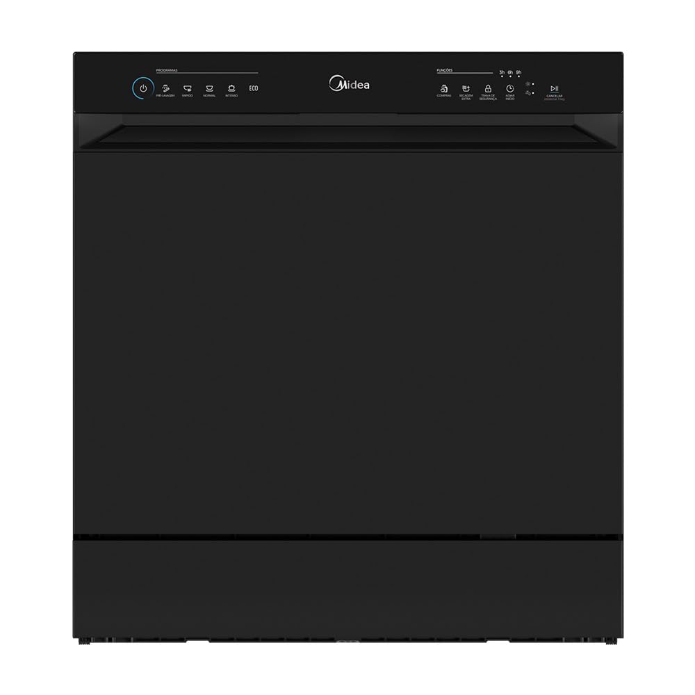 Lava-Louças Midea Touch Plus | 8 Serviços