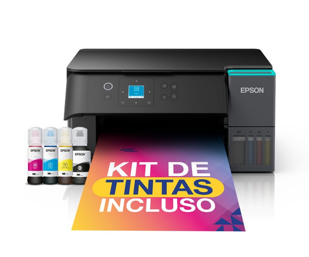 Multifuncional Epson EcoTank L4360 | Frente e Verso Automático | Wi-Fi