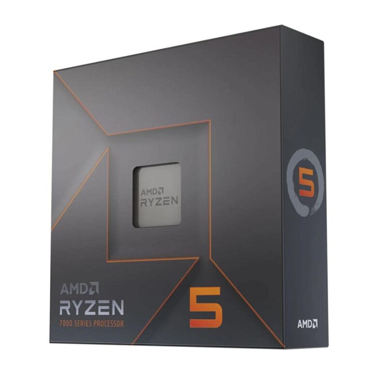 Processador AMD Ryzen 5 7600X | 6 Núcleos | 12 Threads | 5,3GHz | 38MB Cache | AM5