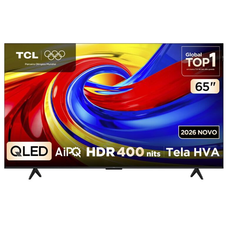 Smart TV TCL 65P7L | 65″ | QLED 4K | Google TV | HDR10+ | 120Hz | VRR | AIPQ | Wi-Fi | Bluetooth