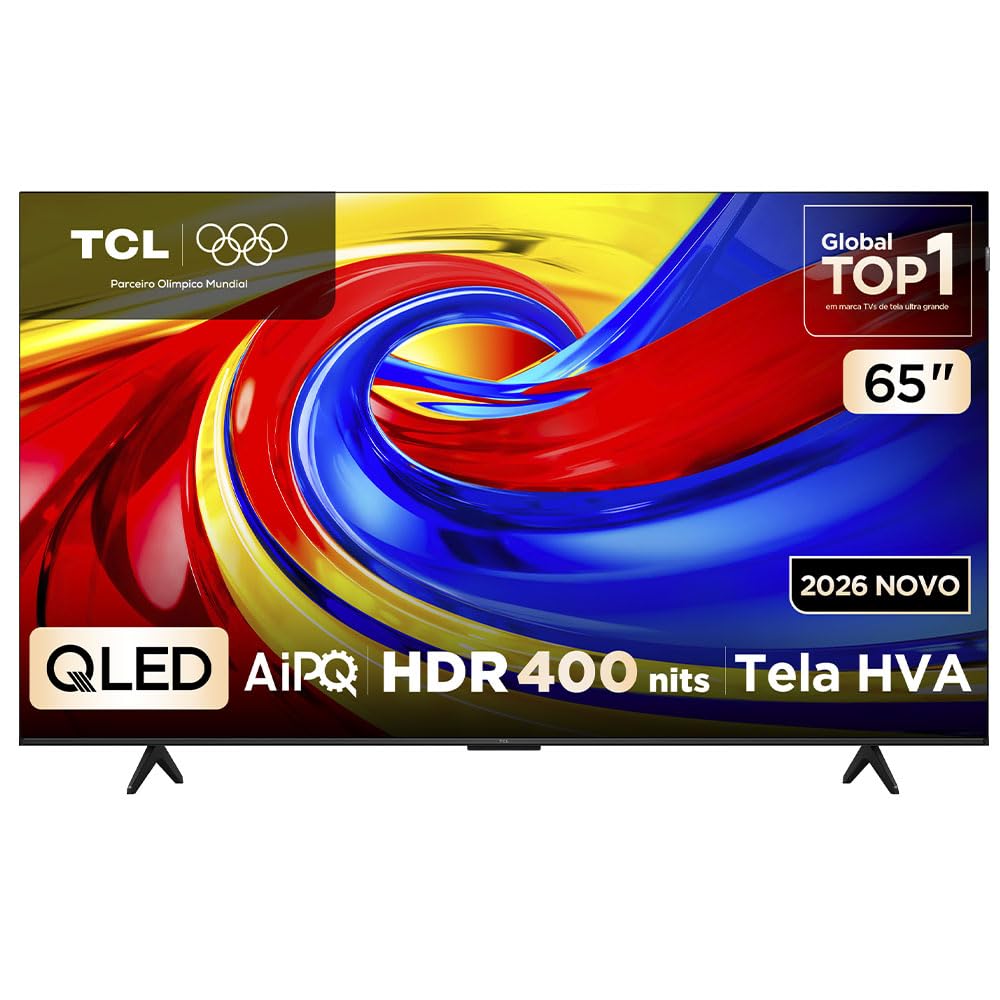 Smart TV TCL 65P7L | 65″ | QLED 4K | Google TV | HDR10+ | 120Hz | VRR | AIPQ | Wi-Fi | Bluetooth