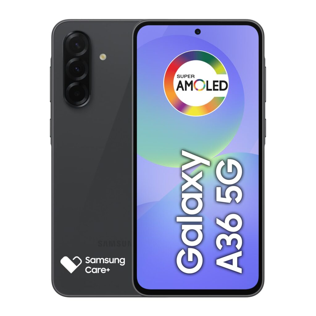 Samsung Galaxy A36 5G 256GB | 8GB RAM | Tela 6,7″ | Câmera Tripla | Selfie 12MP