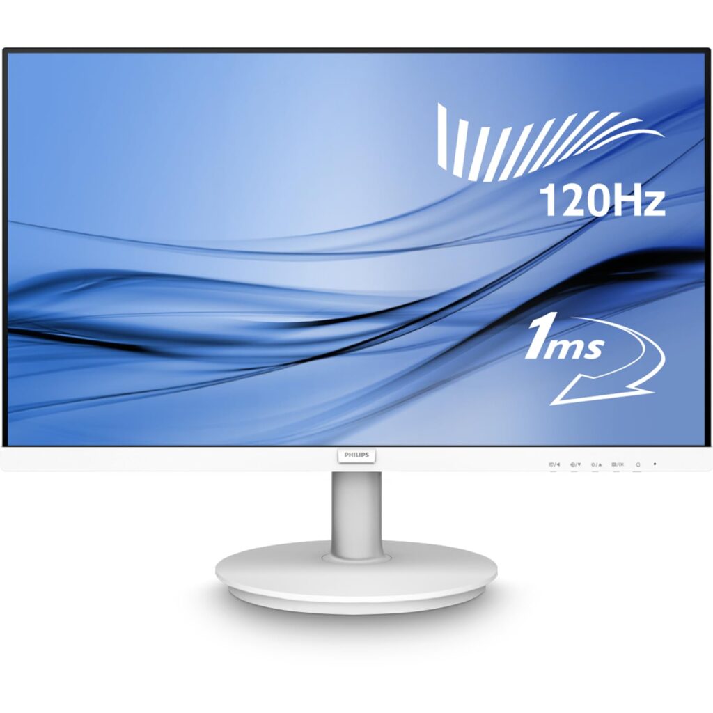 Monitor Gamer Philips 221V8LBW3 | 22″ | 120Hz | 1ms | Branco