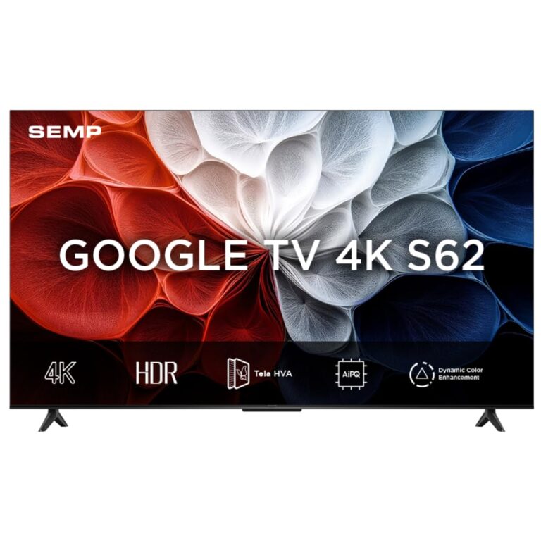 Smart TV Semp 65S62 65″ | LED HVA | 4K | Google TV | HDR10+ | Dolby Audio