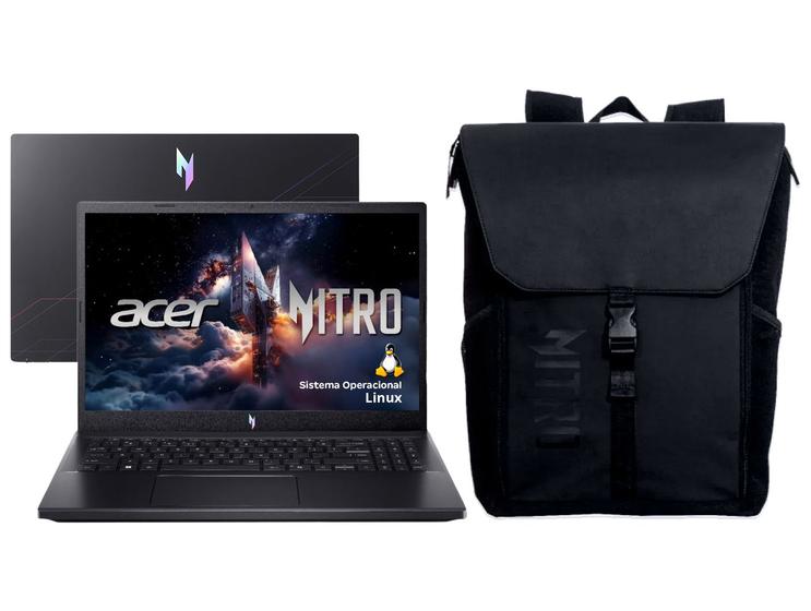 Notebook Gamer Acer Nitro V15 | Core i5 | RTX 4050 6GB | 16GB | 512GB SSD | 15,6″