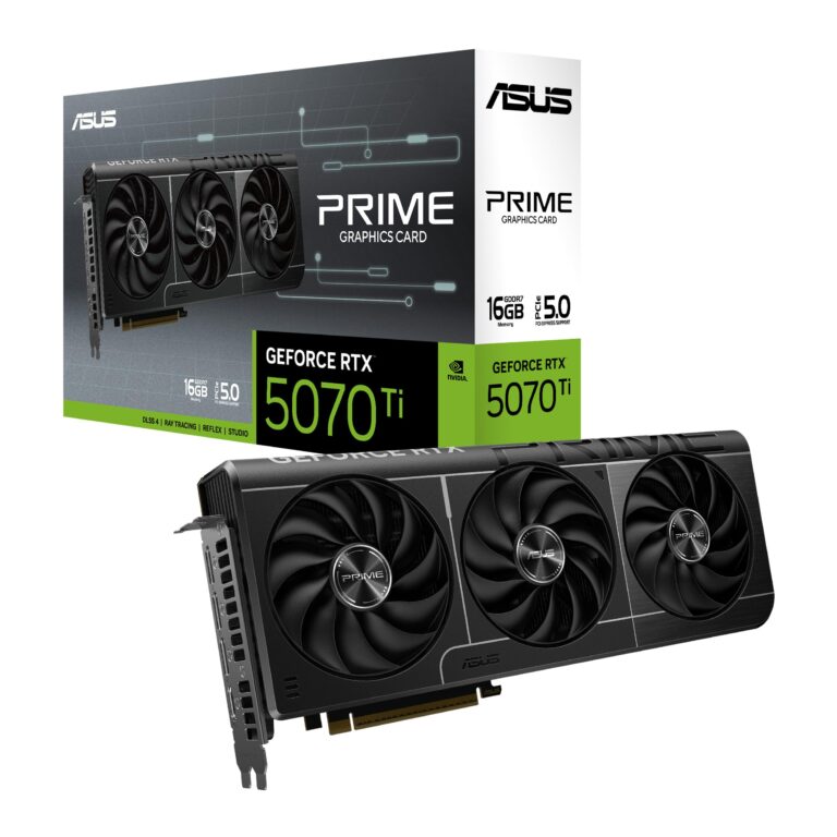 Placa de Vídeo ASUS Prime RTX 5070 Ti | 16GB GDDR7 | PCIe 5.0 | 2482MHz