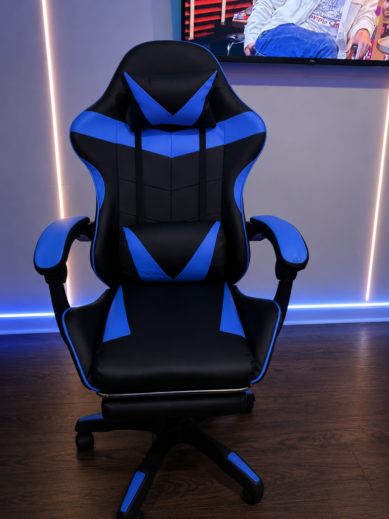Cadeira Gamer Nitro | Ergonômica | Reclinável | Apoio para Pés