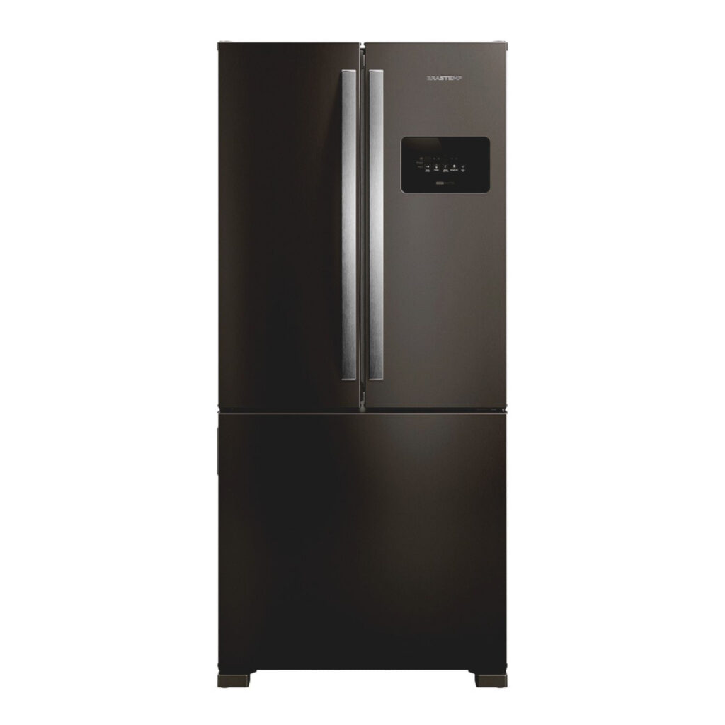 Geladeira Brastemp Frost Free 559 Litros French Door Preta – BRO85ME