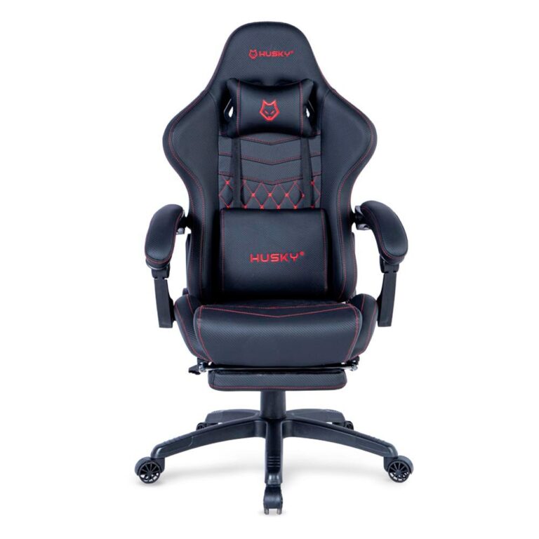 Cadeira Gamer Husky Tempest 700 | 145kg | Reclinável 150° | PU | Apoio para Pés