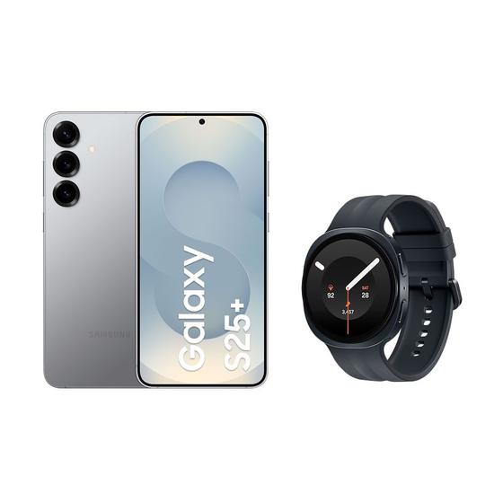 Samsung Galaxy S25 Plus 512GB | 12GB RAM | Tela 6,7″ | Câmera Tripla 50+12+10MP + Galaxy Watch 40mm