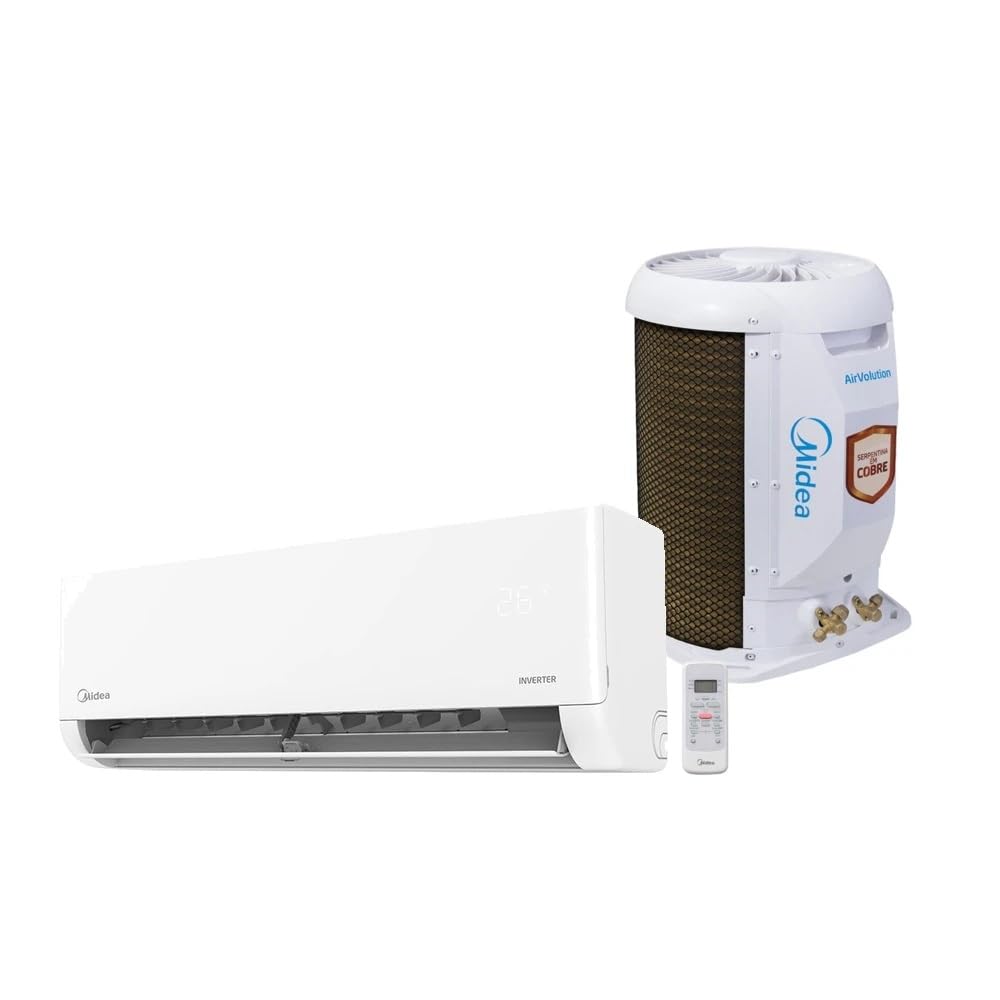 Ar-Condicionado Split Midea AirVolution Lite | 18.000 BTUs | Inverter | Frio