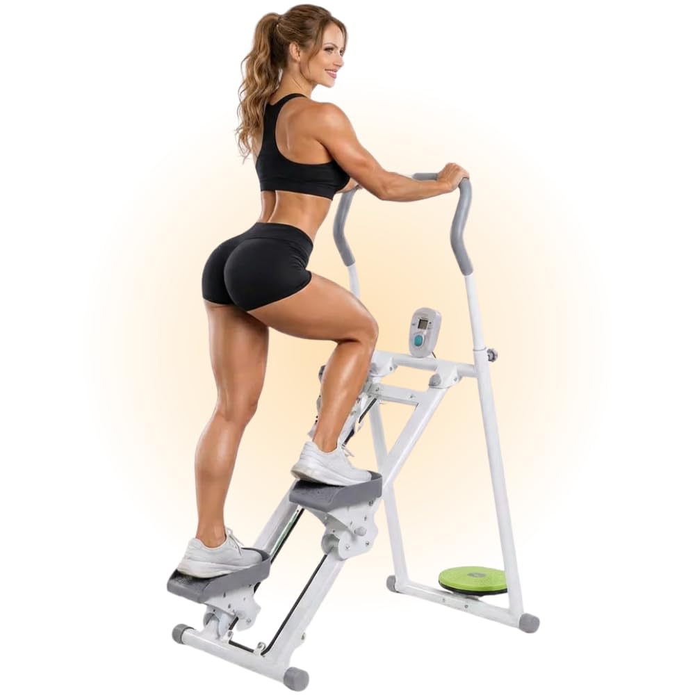 Máquina de Escalada Vertical Dobrável | Suporta 120kg