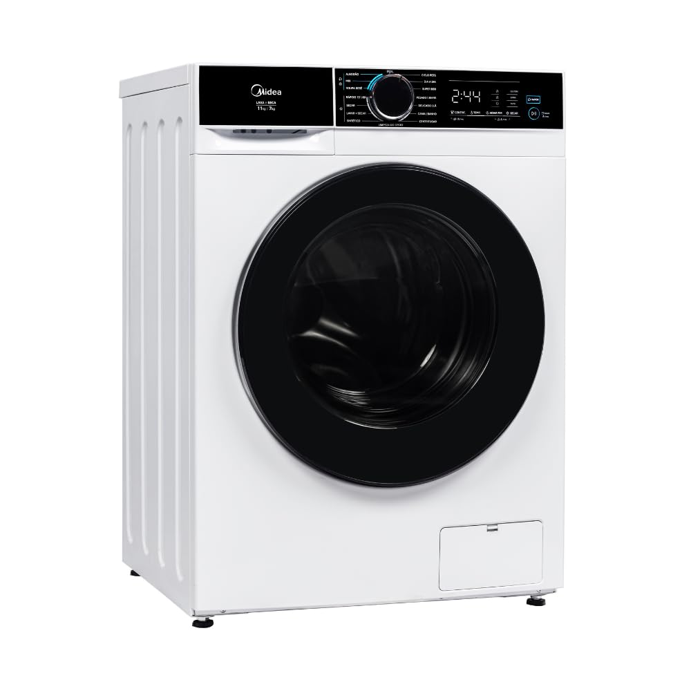 Lava e Seca Midea MFA01D110B/WK-01 | 11kg | Ciclo Pets | Branca