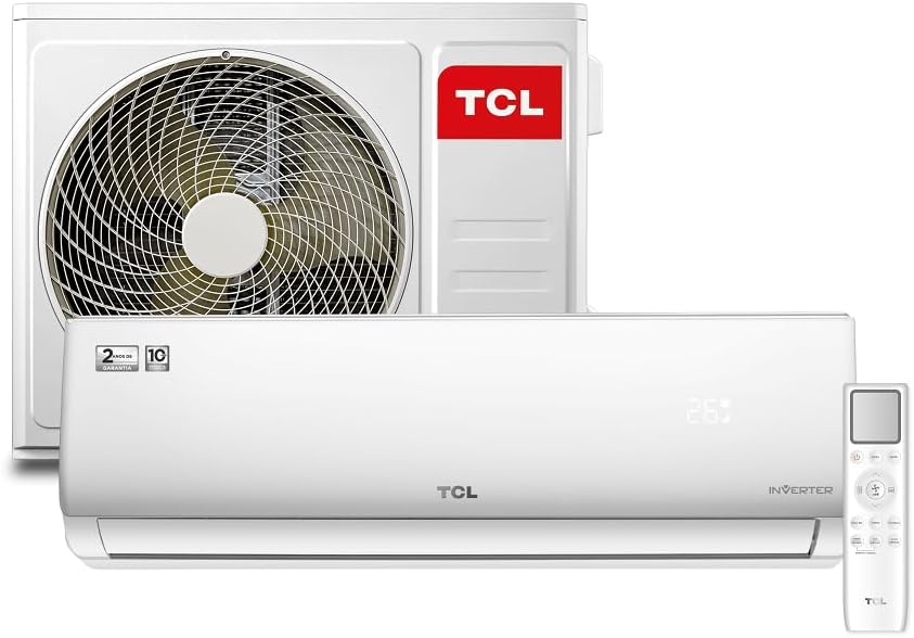 Ar-Condicionado TCL Elite TAC-32CSG2-INV | 32.000 BTUs | Split Hi Wall | Inverter | Frio | 220V