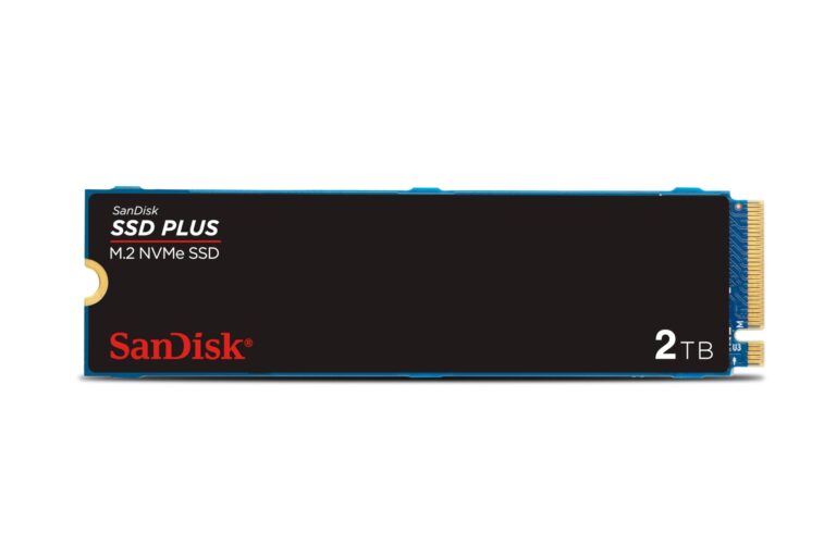 SSD SanDisk Plus | 2TB | NVMe M.2 2280 | Leitura 3200MB/s | Gravação 3000MB/s