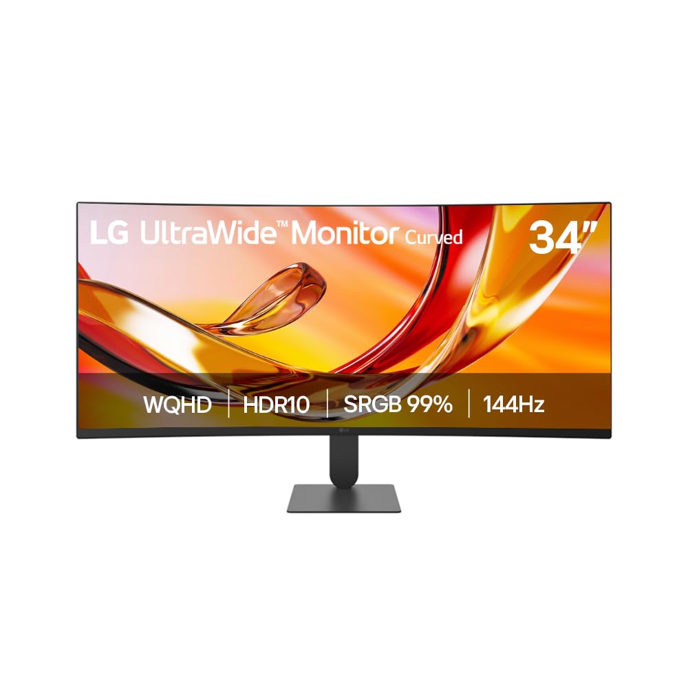 Monitor LG UltraWide 34U620B | 34″ | VA WQHD 2K | Curvo 1800R | 144Hz | 5ms