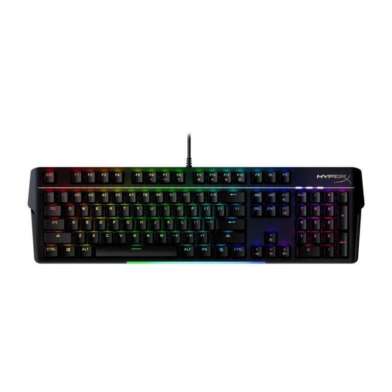 Teclado Mecânico Gamer HyperX Alloy MKW100 | RGB | Switch Red | Full Size | US