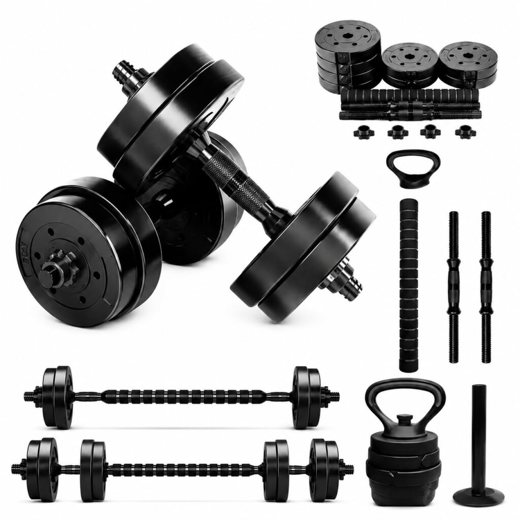 Kit Halteres Ajustáveis 15kg | 6 em 1