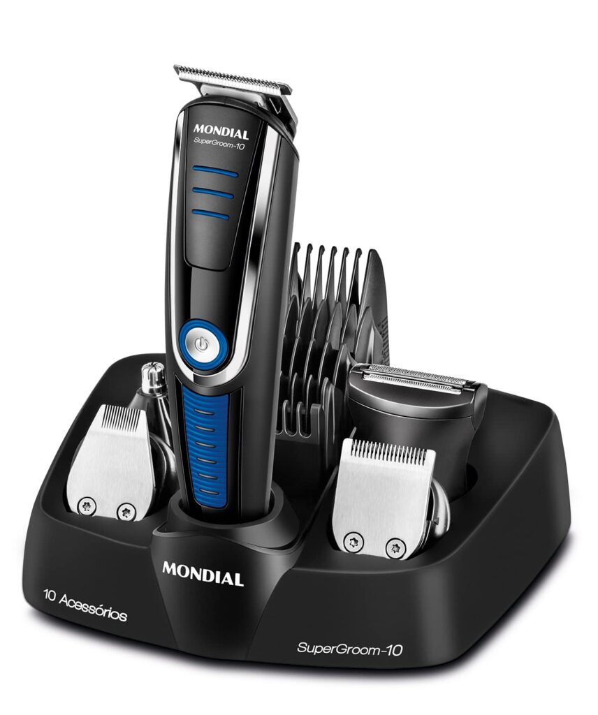 Aparador de Pelos Mondial Super Groom 10 BG-03 | 6W | Bivolt
