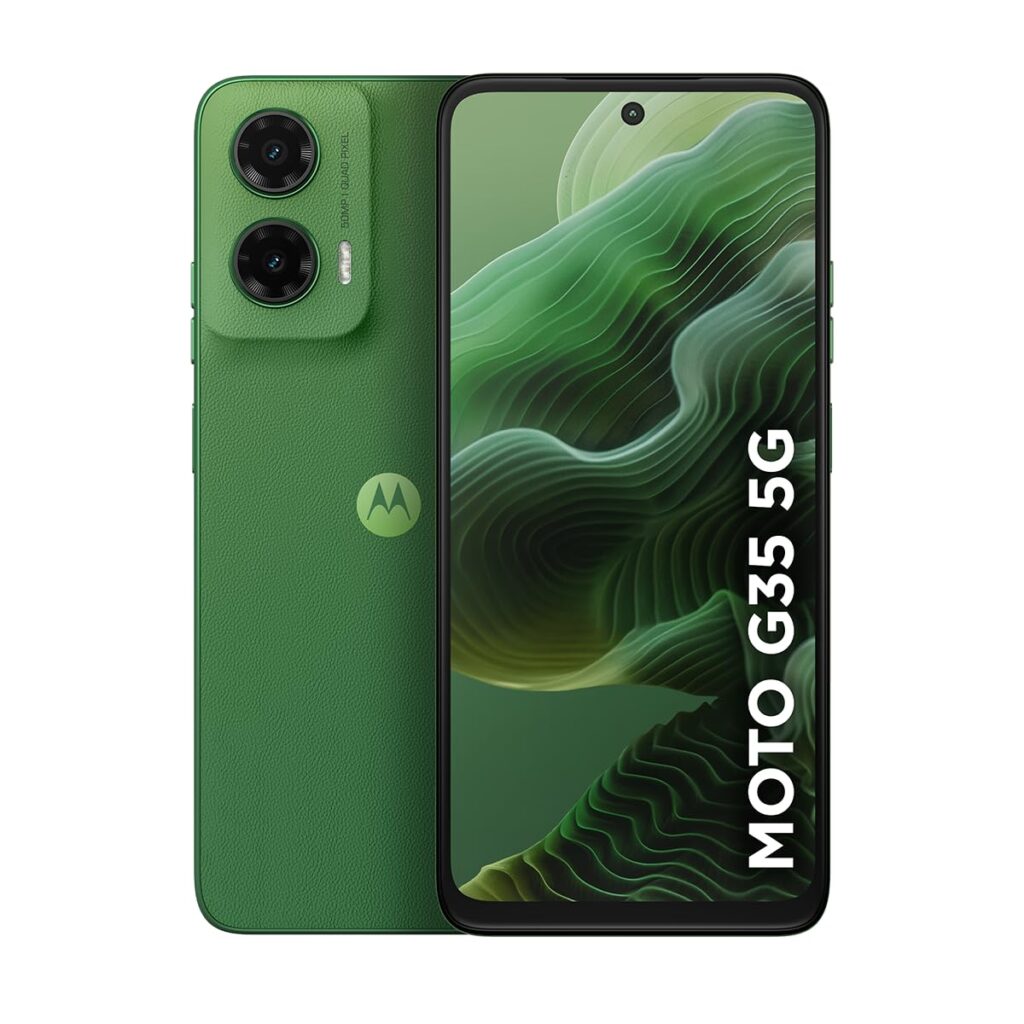 Motorola Moto G35 5G | 128GB | 4GB RAM + 8GB RAM Boost | Câmera 50MP AI | NFC | 6,7″
